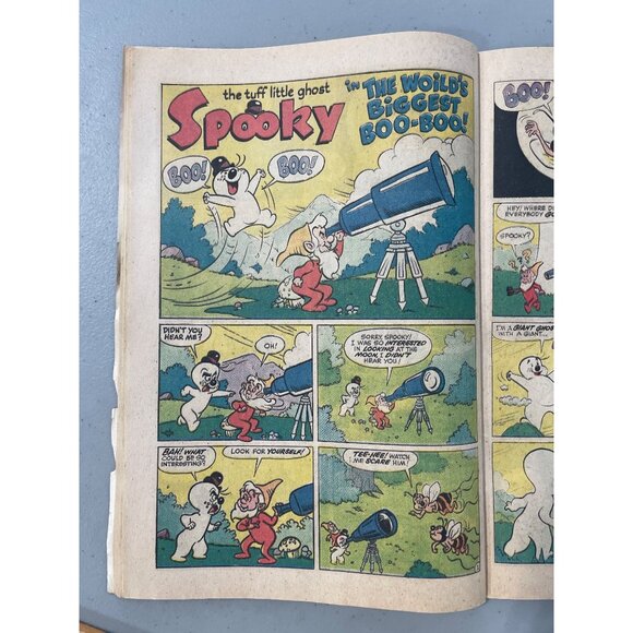 Harvey Comics Casper Space Ship #1 Aug 1972 Giant 52 Pages Bagged Boarded - Picture 6 of 7